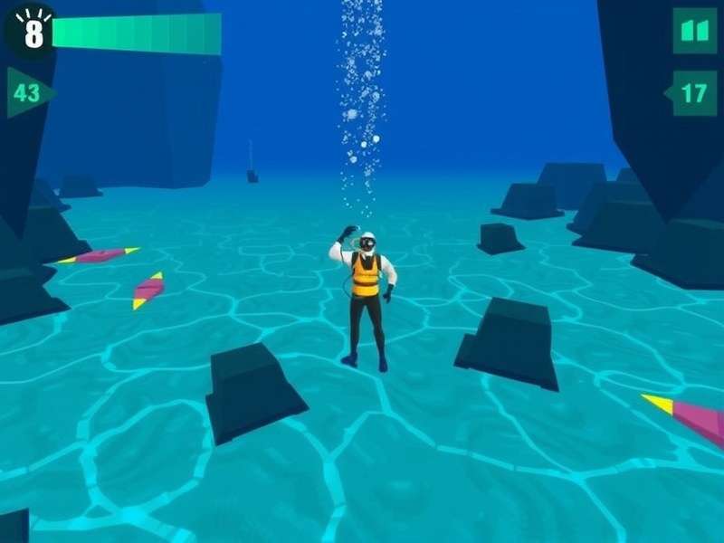 Oceanic Diver Gameplay Screenshot